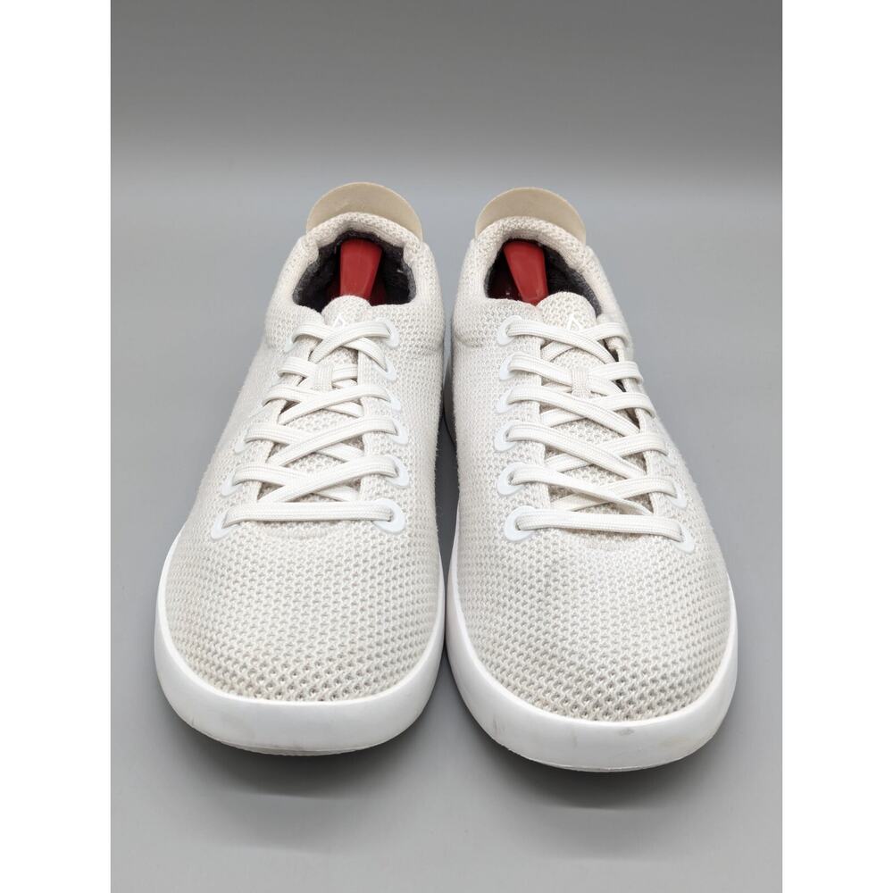 Allbirds TP Tree Pipers Men's White Light Grey Knit Wool Sneakers Shoes Size 13 - Picture 2 of 10